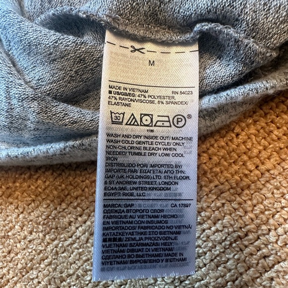 Gap Midi Sweater Wrap Dress size Medium - Picture 5 of 8